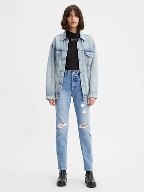 Levi’s Premium 501 Original Jeans. High Rise Straight Size 27 Athens Crown EUC